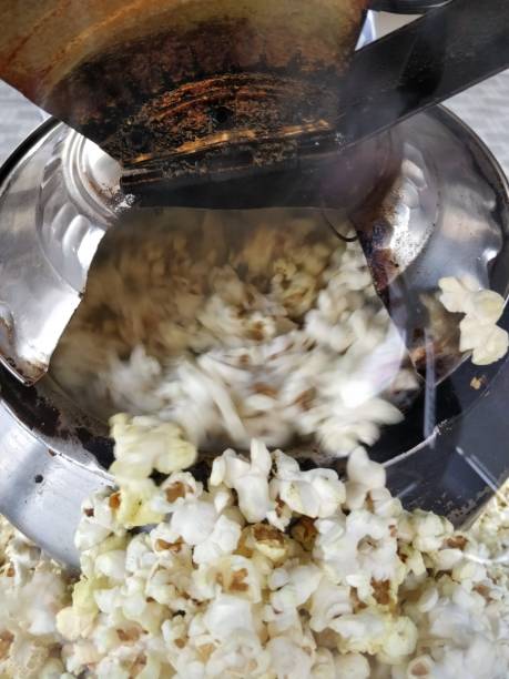 istock Close-up full frame shot of popcorn 1125232508