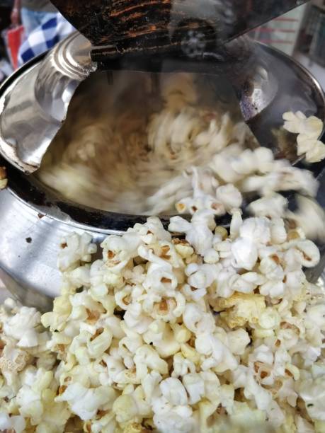 istock Close-up full frame shot of popcorn 1125232576