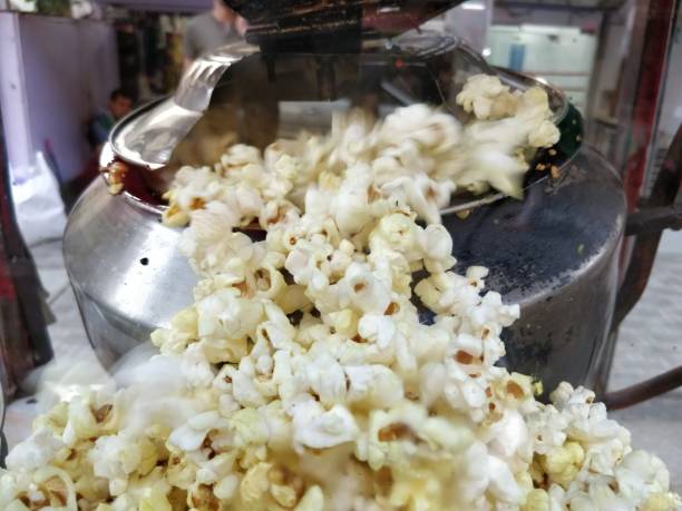istock Close-up full frame shot of popcorn 1125232610