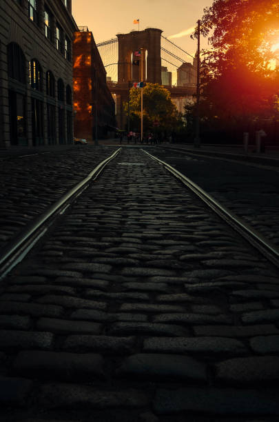 istock Brooklyn bridge on a sunny day 1125268320