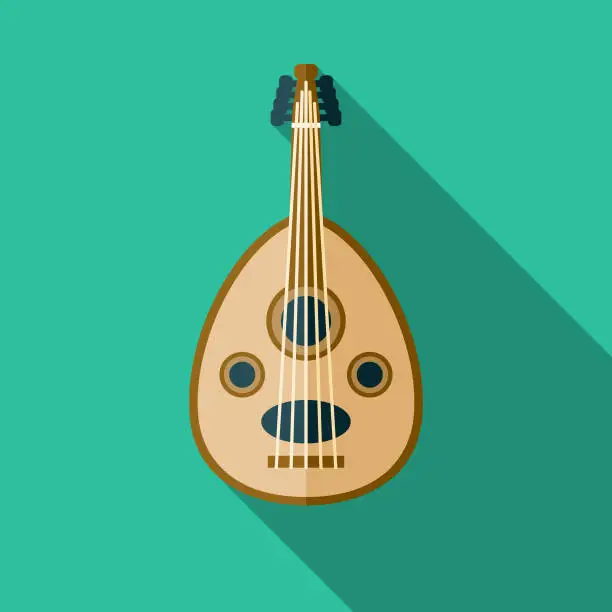 Vector illustration of Oud Egypt Icon