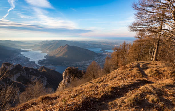 Trail with a panoramic view from Valentino Park - Piani dei Resinelli