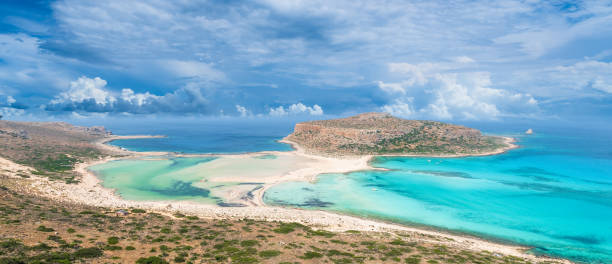 istock Landscape with Balos Lagoon beach, Crete 1125291881