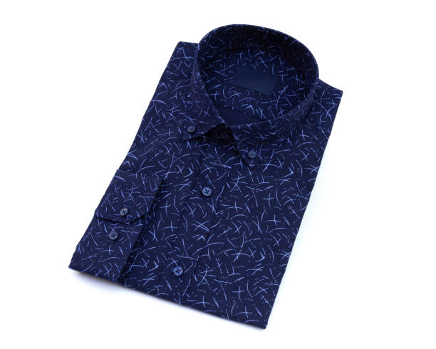 istock Blue men's shirt 1125292715