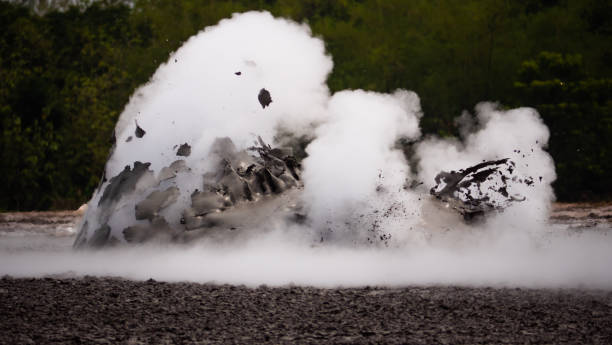 istock Mud volcano Bledug Kuwu, Indonesia 1125293499