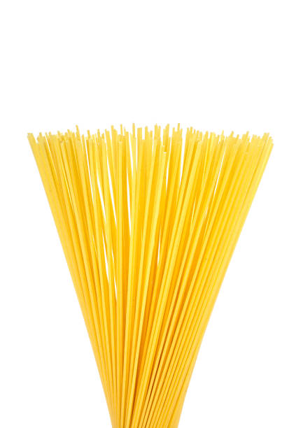 istock Bunch of spaghetti on a white background 1125294615