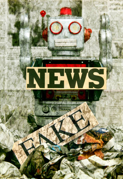 istock silver robot fake news concept image 1125300036