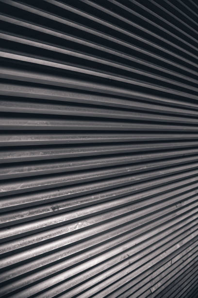 istock Rusty metal door closed 1125309296