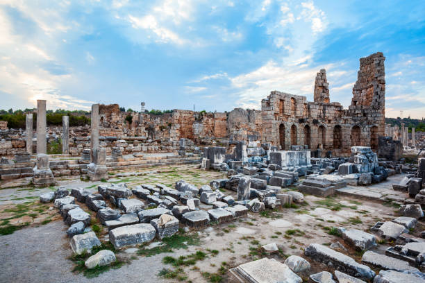 istock Perge ancient anatolian city, Antalya 1125314917