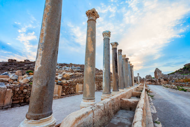 istock Perge ancient anatolian city, Antalya 1125314919