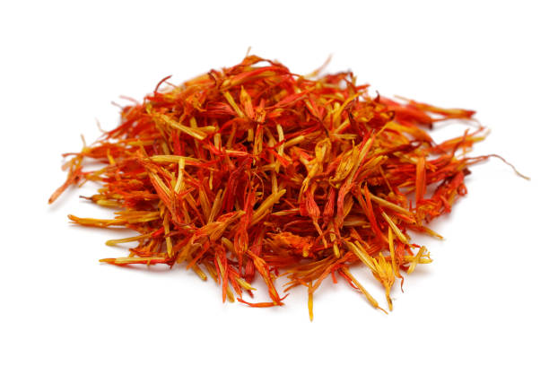 istock Heap of dry saffron spice 1125326922