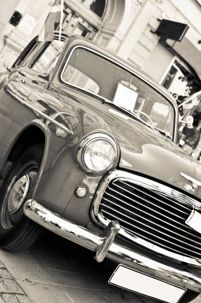 istock Part view of a 1954 Hillman Minx Mark VII 1125330549