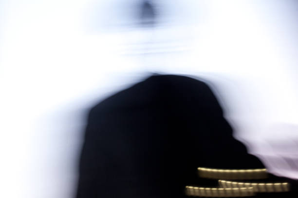 istock Blurred man on monitor 1125333326