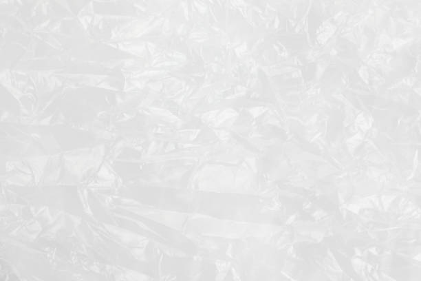 istock Abstract background crumpled plastic film texture white garbage bag 1125343672