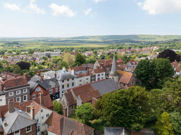 English landscape from in Lewes English landscape from in Lewes, East Sussex, England east sussex stock pictures, royalty-free photos & images