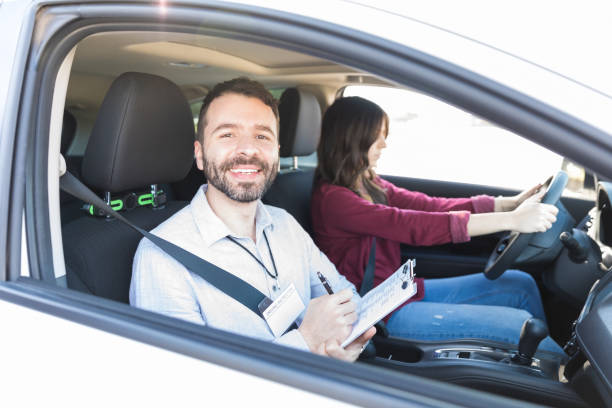 Enjoying Job Of Car Instructor