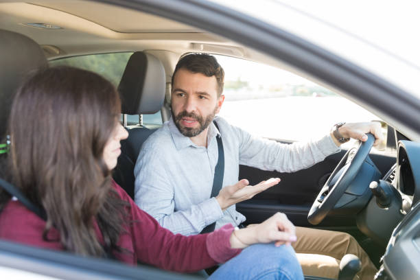 istock Man Angry At Woman During Road Trip 1125352078