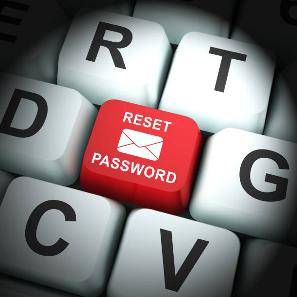 istock Reset Password Keyboard Key To Redo Security Of PC - 3d Illustration 1125357592