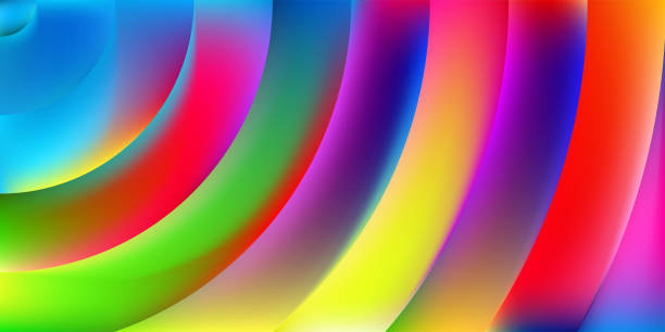 istock illustration of abstract wavy geometric background and trendy gradient shapes composition 1125357608