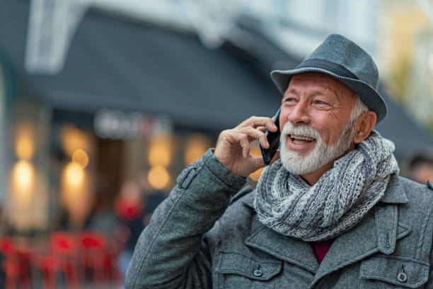 istock Senior Businessman Using Smart Phone 1125359284