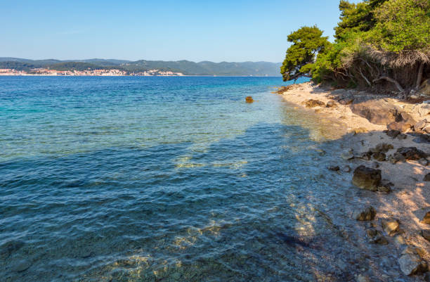 istock Summer stony beach, Croatia 1125359495