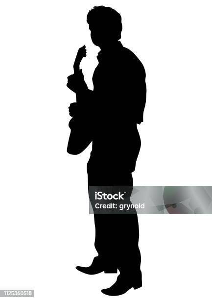 Guitar Jazz Stock Illustration - Download Image Now - Cut Out, Guitarist, In Silhouette