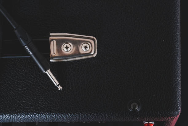 istock Electric Guitar Amp's Handle and Cables 1125367975