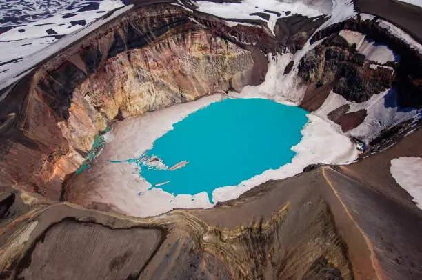 Photo of Landscapes of Kamchatka, mountains and volcanoes of Kamchatka.