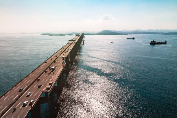 Rio-Niteroi bridge over Guanabara Bay