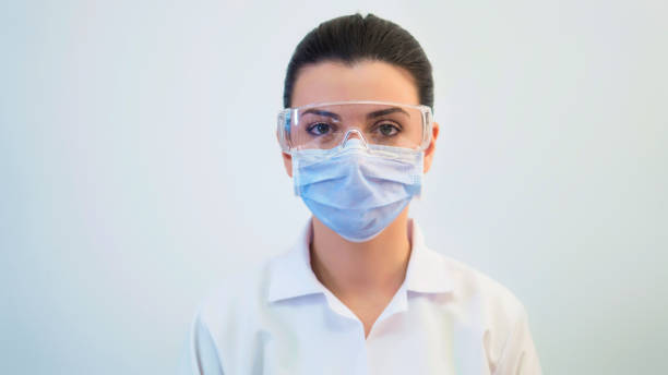 istock Young female biologist at work 1125379444