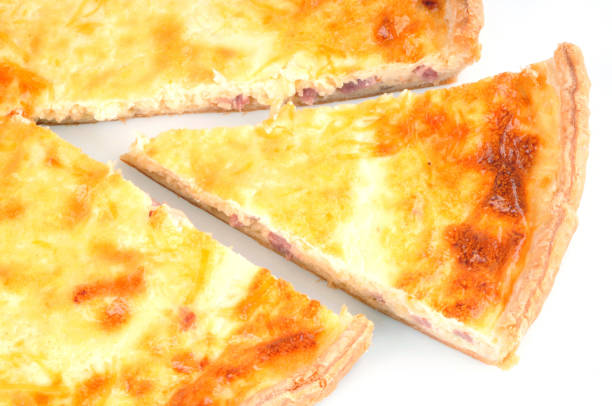 istock Piece of quiche lorraine 1125388825