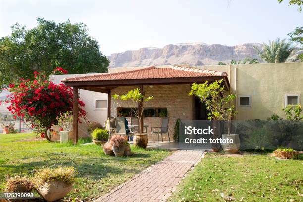 Bir Çok Evde Kalia Kibbutz Dead Sea İsrail Stok Fotoğraflar & Ev‘nin Daha Fazla Resimleri - Ev, Kibbutz, Cennet gibi