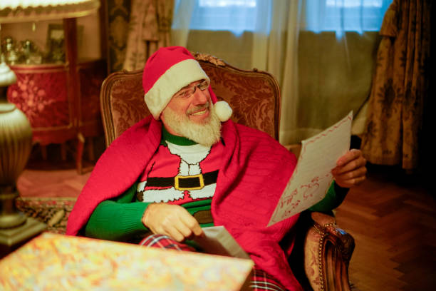 istock Santa Claus reading letters 1125391560