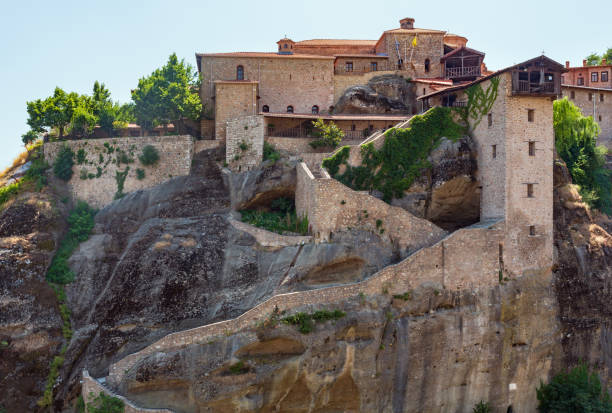 istock Summer rocky Meteora monasteries, Greece 1125394638