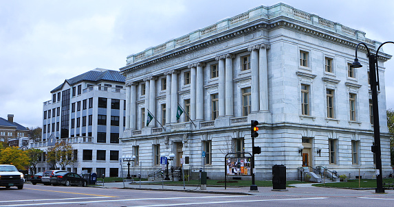 Chittenden County Superior Courthouse, formerly the U.S. Post Office and Custom House in Burlington, Vermont