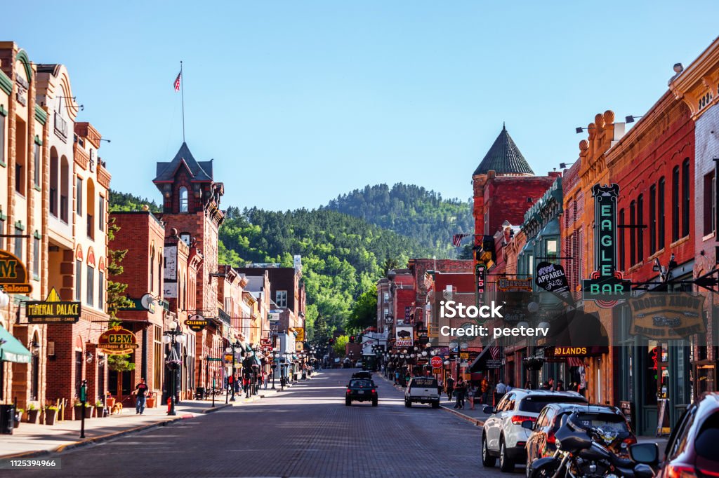 Deadwood - Foto stock royalty-free di Cittadina americana