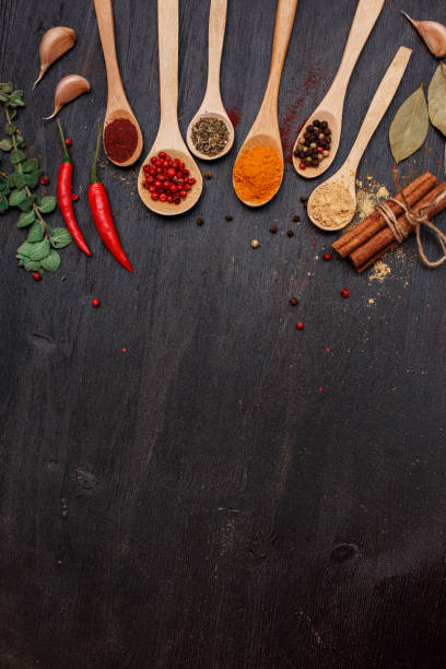 istock spices in spoons on wooden table 1125401914