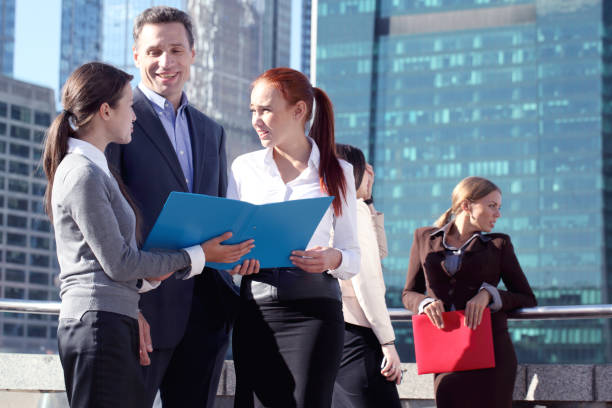 istock Portrait of business team 1125403982