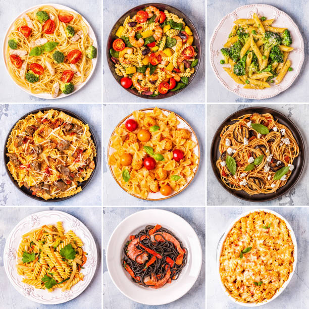 istock Collage of various pasta dishes 1125408729