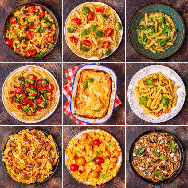 istock Collage of various pasta dishes 1125408872
