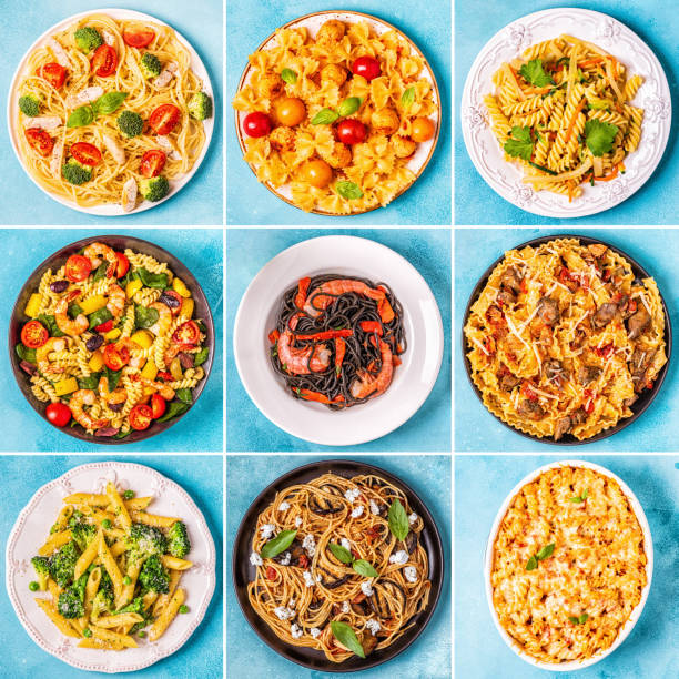 istock Collage of various pasta dishes 1125408909