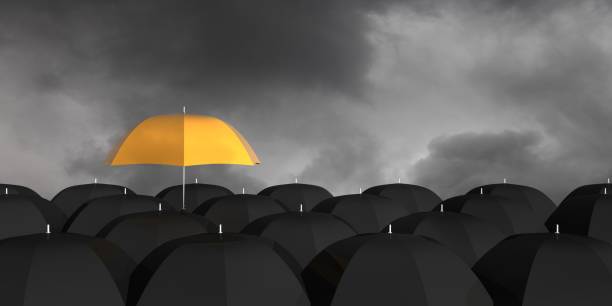 Change different umbrella problem solution concept Change different umbrella problem solution concept Liability Insurance stock pictures, royalty-free photos & images