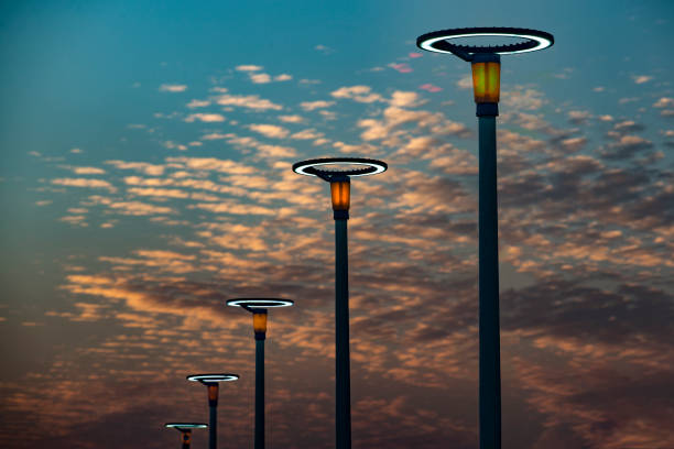 istock Lighting equipment in street, Led lamp. 1125414471