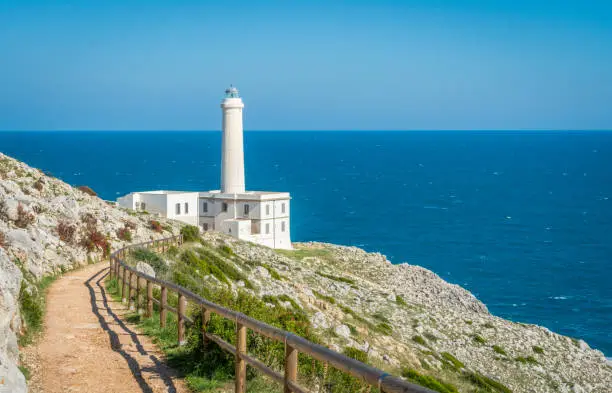 Punta Palascia, most easterly point of Italy, in the province of Lecce, Puglia.