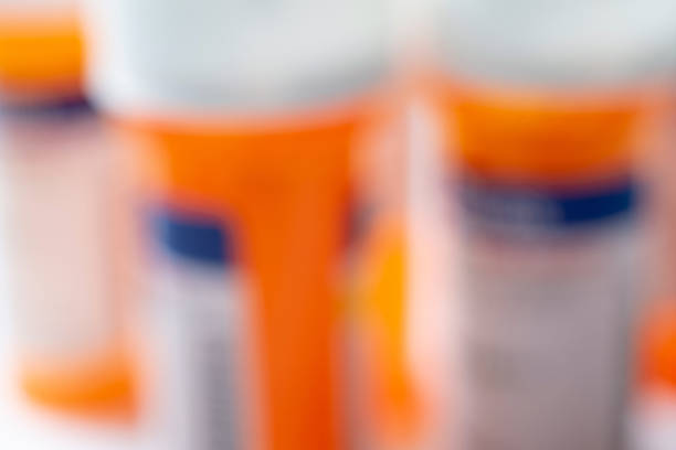 istock Abstract Out of Focus Prescription Pill Bottle Background 1125420549