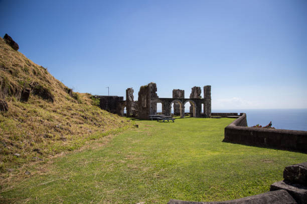 istock Enjoying the views around Brimstone Hill Fortress 1125422883