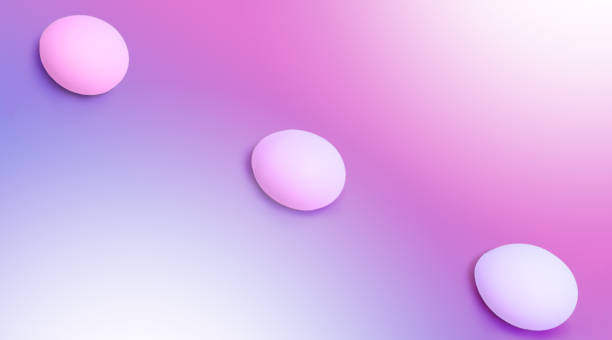 istock eggs laid out in a row diagonally on an isolated background Easter holiday concept 1125424593