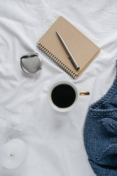 istock Women clothing. Flat lay, cozy concept 1125429999