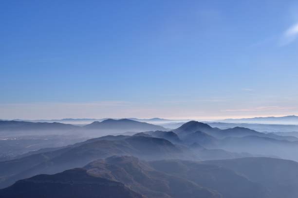 istock valley and mountains views of Montserrat 1125434523