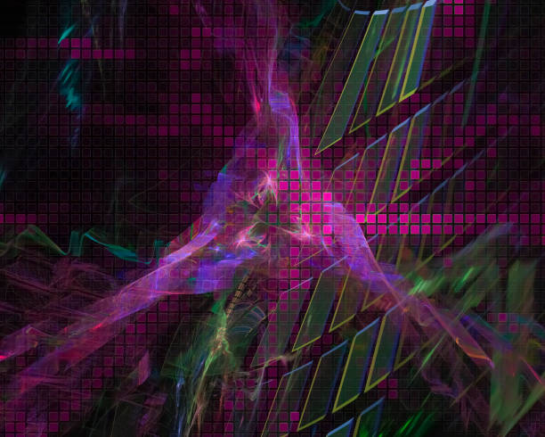 istock abstract digital fractal, fantasy design, party 1125447579